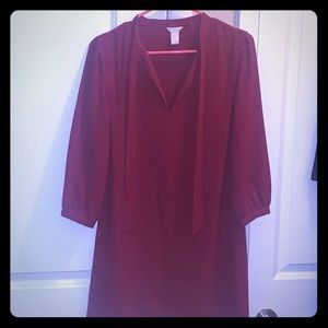 Forever 21 burgundy dress